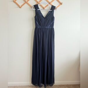 Vera Wang Chiffon Maxi Dress